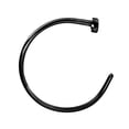 thumbnail image 3 of Nose Hoop Ring 22 Gauge (0.75mm) Stainless Steel IP - Sold Each, 3 of 7