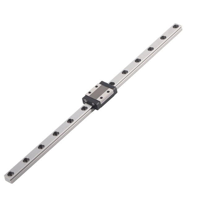 MGN9 Linear Rail Guide with Carriage Block Bearing Steel Linear Rail Slider Guide for CNC Machine Automation Equipment250mm