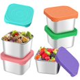 thumbnail image 2 of Leakproof Sauce Cup - Portable Stainless Steel Food Storage Container with Silicone Lid, for Office and Travel, 2 of 7