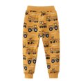 thumbnail image 2 of HWJAD Drawstring Sweatpants for Boys Toddler Kids Long Joggers with Pocket Cotton Sweats Pants, 2 of 8