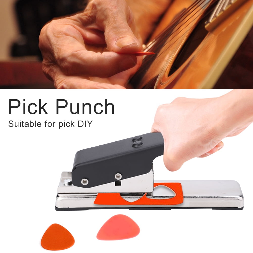 YLSHRF Guitar Pick Cut Machine, Guitar Pick Cutter,Guitar Pick Punch Maker Plectrum Card Cutter
