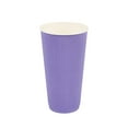 thumbnail image 5 of Restpresso 20 oz Royal Purple Paper Coffee Cup - Ripple Wall - 3 1/2" x 3 1/2" x 6 1/4" - 250 count box, 5 of 11