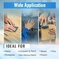 thumbnail image 3 of eQualle 3000 Grit Sandpaper Sheets, 50-Pack, 9x11 in – Silicon Carbide for Wet or Dry Use, 3 of 8