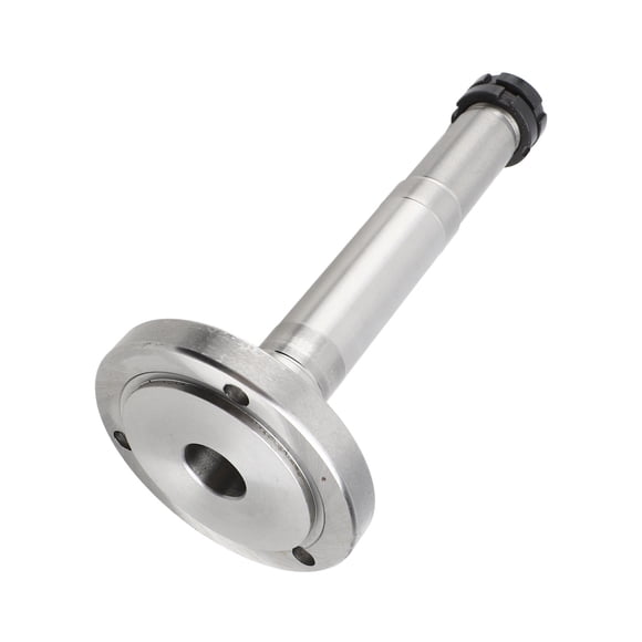 Machine Tool Spindle, Wear Resistance 20mm Hole Diameter 2 Locking Nuts Mini Lathe Spindle for MX 180D 7x12 8x14 Lathes