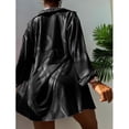 thumbnail image 3 of Women's Summer Beach Cover Up Long Sleeve Sheer Cardigan Sun Vacation Outerwear Summer Cover Ups for Women Swimsuit Cover up for Women plus Size Bathing Suits Cover Ups Womens Bathing Suit Cover Ups, 3 of 3