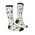 thumbnail image 3 of Balery Frog And Forest Plants Fun Novelty Socks Men'S Women'S Crew Socks Funny Crazy Novelty Socks Quirky And Cool Socks, 3 of 9