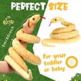 thumbnail image 2 of Giant Boa Constrictor Large Stuffed Animal Snake Giant Snake Plush Realistic Stuffed Snake Toy 80 Inch Lifelike Snake Gifts for Kids Birthday Party Prank Props, 2 of 7