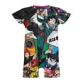 thumbnail image 4 of My Hero Academia Baby Romper Short Sleeve Bodysuits Soft Rompers Summer Clothes One-Piece Jumpsuits Outfits 0-3M, 4 of 7