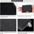 thumbnail image 3 of Bassoon Reeds Case,PU Leather Cover Black with Slots replacement for 3pcs Reeds, 3 of 5