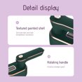 thumbnail image 5 of Upgrade Portable Mini Ironing Machine, 180° Rotatable Handheld Steam Iron, 2-in-1 Dry & Wet Ironing, 100ml Water Tank, Titanium Soleplate, Fast Heating, Suitable for Home Travel, Various Fabrics, 5 of 8