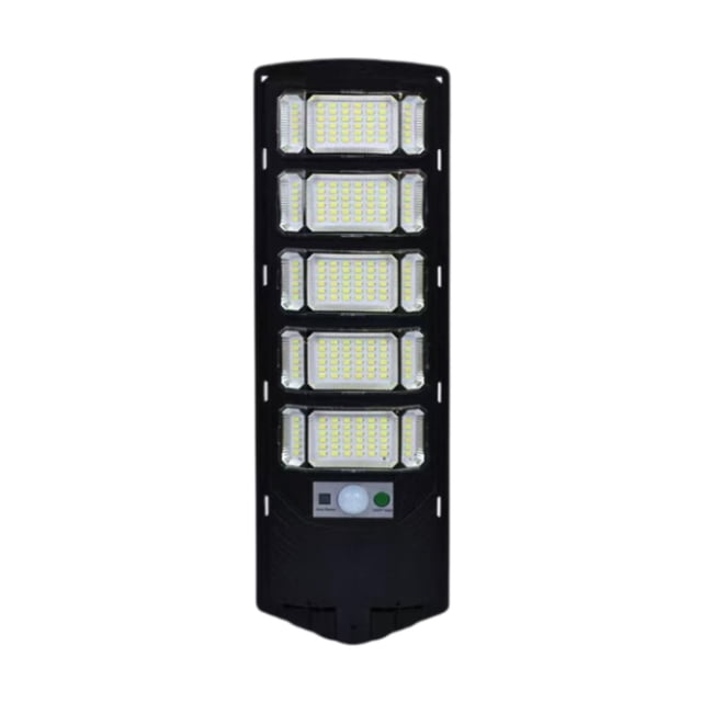 Lámpara LED solar, reflector solar de seguridad, desde el crepúsculo hasta el amanecer, estacionamiento solar 500 W