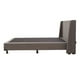 thumbnail image 4 of Box Base Cama Matrimonial + Cabecera Milan Gris Dicasa  Milan Bless, 4 of 8
