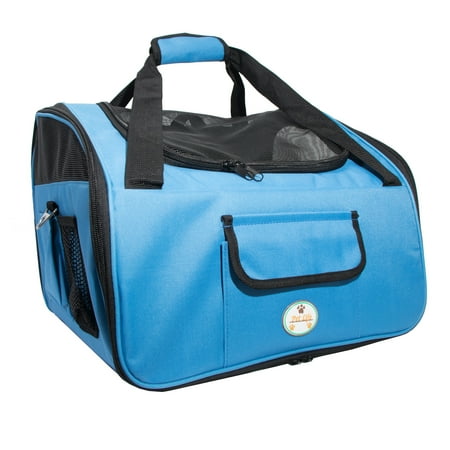 UPC: 0858342066020 | Pet Life ® Ultra-Lock Collapsible Safety Travel Wire Folding Pet Dog Carseat Car Seat Carrier crate