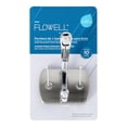 thumbnail image 3 of Perchero Baño Flowell Metal Plata 10X8X8Cm, 3 of 3