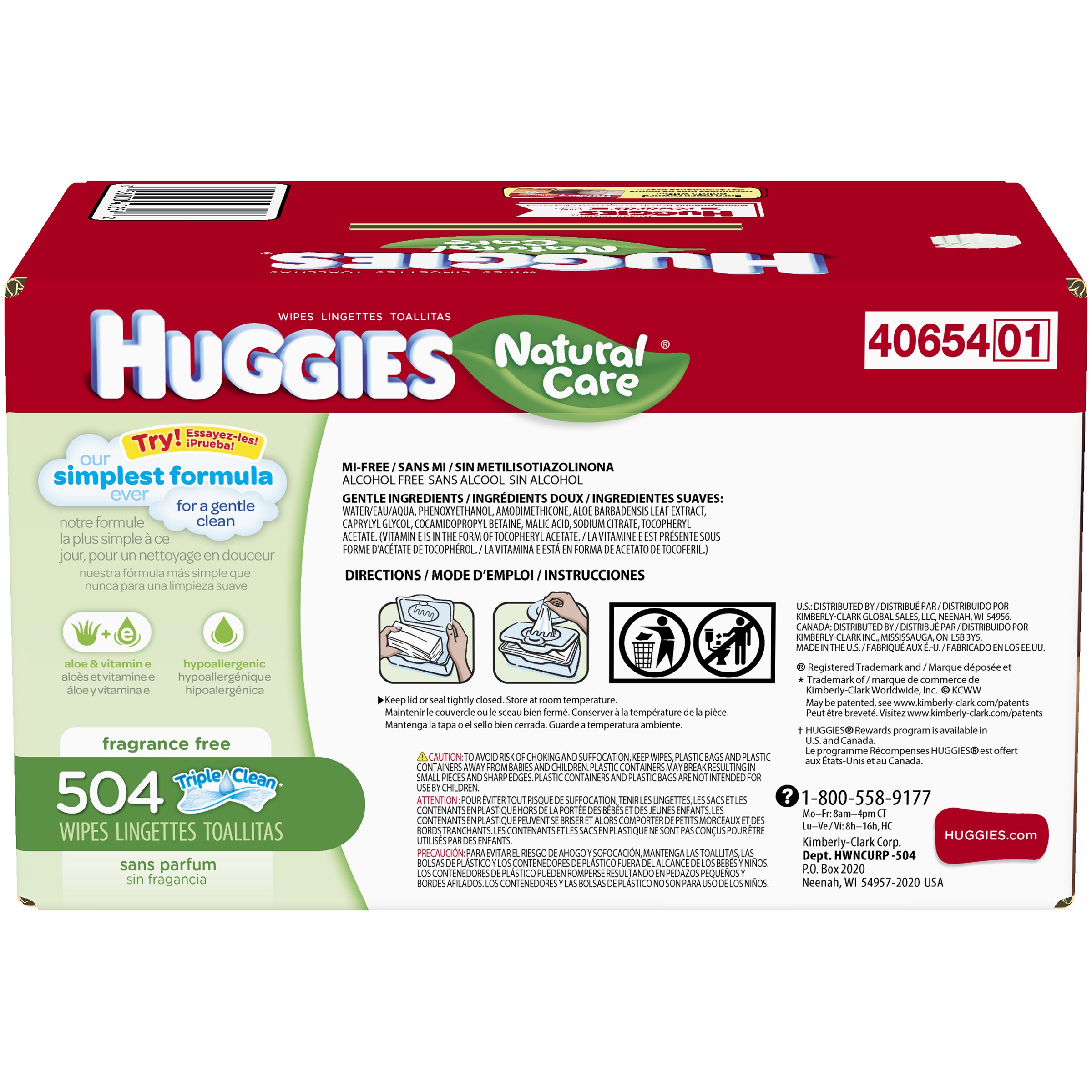 Huggies Natural Care 504 Count - image 3 of 3