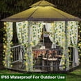 thumbnail image 5 of 2 Pack 6.56 Ft Vine Lights Green Ivy Vines String Lights Battery Operated, 40 LEDs Battery Powered Artifical Garland Plant Leaves with Light for Bedroom Holiday Patio Decor (Warm White), 5 of 10