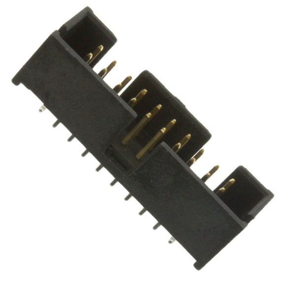 5104338-4 Connector Header Through Hole 20 position 0.100 (2.54mm)