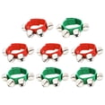 thumbnail image 6 of tegongse 8Pcs Multicolor Wrist Band Wrist Bells Ankle Bells Musical Rhythm Bracelet Foot Ankle Bells Rattles Instrument for Kids, 6 of 8