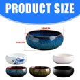 thumbnail image 3 of Creative Elegant Ceramic Flower Bowl for Indoor Gardens Water Lilies and Small Fish No Drainage Design Leak Prevention, 3 of 4