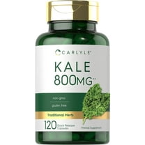 Kale Extract 800mg | 120 Capsules for Men and Women | by Carlyle