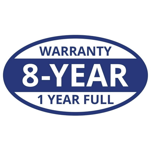 8 Year 33 Foot Round Pool Winter Cover for above Ground Pools Black