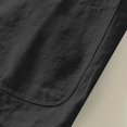 thumbnail image 5 of Men's Casual Fashion Jacket, Solid Color Long Sleeve Design with Pockets for Everyday Wear and Urban Style,Black,3XL, 5 of 5