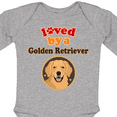 thumbnail image 4 of Inktastic Golden Retriever Dog Lover Boys or Girls Long Sleeve Baby Bodysuit, 4 of 5