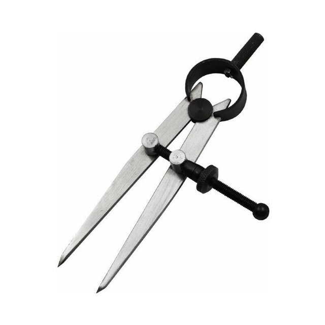 Brújula de punta seca de cuero, divisor de resorte, herramienta giratoria para manualidades, brújula ajustable para manualidades de cuero, herramientas de costura Diy de 100Mm, BR-Life esquí esquí Gafas de esquí