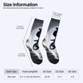thumbnail image 4 of Four Seasons Universal Socks (2 Pairs) - Unisex Trendy Mixed Color Socks with Dynamic Motorbike Jump Design Action - Packed Style, 4 of 5