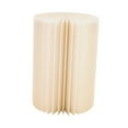 thumbnail image 2 of KLKCMS Piédestal Cylindrique Support Pliant Colonnes en Papier Rondes en Carton Support à Gâteau 40cmx60cm, 2 of 9