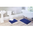 thumbnail image 2 of LuxUrux Bathroom Rugs Non Slip Super Soft Chenille Luxury Bath Mat Contour Set, Soft Plush Shower Rug +Toilet Mat., 2 of 10