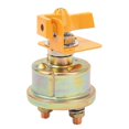 thumbnail image 2 of 300A Rotary Battery Disconnect Switch 12V/24V Battery Isolator Switch With Fixed Keyhole for Rv Yachet, 2 of 5