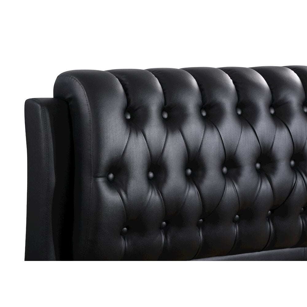 Glory Furniture Marilla Twin Bed in Black Color