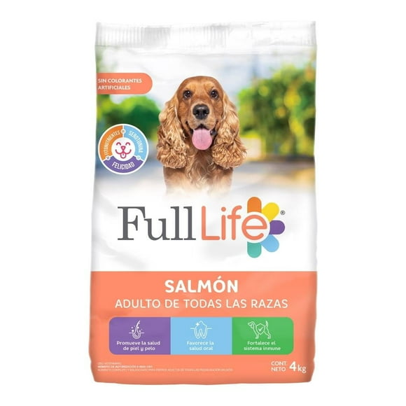 Alimento para Perro Full Life Adulto Todas las Razas Salmón 4 kg
