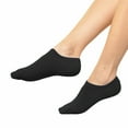 thumbnail image 2 of Angelina No-Show Women's Socks With Non-Slip Silicone Patch (12-Pairs), 2 of 3