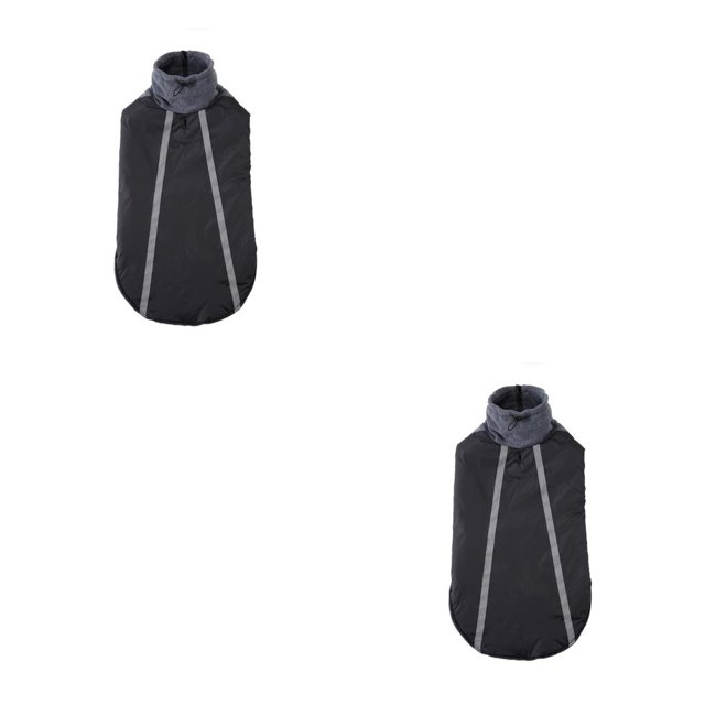 sweethay Chaqueta reflectante para mascotas, abrigo para exteriores, ropa para animales pequeños, medianos y grandes, impermeable, a prueba de Type1 NO1