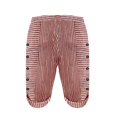 thumbnail image 4 of Womens Pants Women's Elastic Waist Striped Casual Short Pants Loose Cotton and Linen Shorts Casual Pants Women, 4 of 4