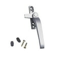 thumbnail image 2 of Window Handle Home Hardware Lever Casement Locking Handles Living Room Multicolored Decorative Cap White Gray Rustproof Right Silver, 2 of 9