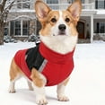 thumbnail image 6 of BadPiggies Waterproof Dog Coat Reflective Winter Warm Pet Vest Jacket Zipper Cold Weather Apparel for Small Medium Large Dogs, 6 of 10