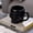 Black + Gold, variant on Creative Gothic Novelty Skull Mug , Coffee Tea Cup ,Ceramic Milk Tea Cup Breakfast Morning Mug Water cup-18.6 oz(White)