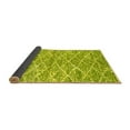 thumbnail image 2 of Ahgly Company Indoor Rectangle Abstract Yellow Modern Area Rugs, 4' x 6', 2 of 4