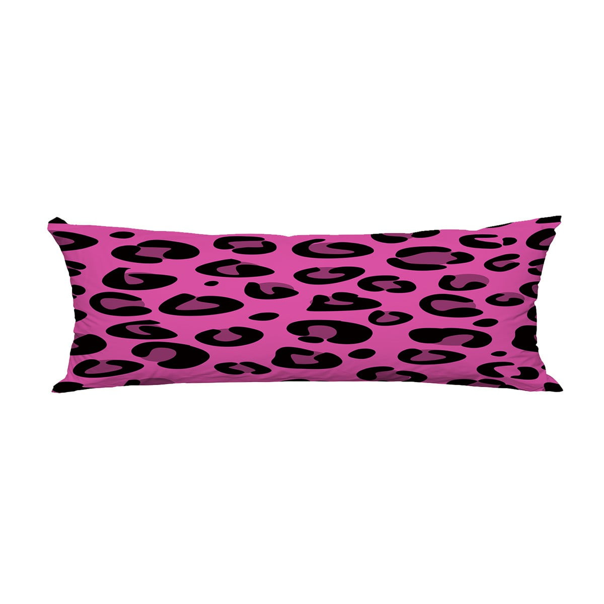 ABPHQTO Pink Leopard Texture Pattern Body Pillow Covers Pillow Case