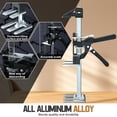 thumbnail image 3 of Elevadores de muebles EnryKuo Arm Jack, paquete de 2 unidades, acero inoxidable, 3 of 7
