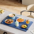 thumbnail image 4 of Tapis Chauffant pour Réchauffer Tapis Roulable Multifonctionnel Tapis Chauffant avec Température Réglable Portable Arrêt Automatique Réchauffeur pour la Vie Quotidienne Fêtes Buffet Dîner (Bleu), 4 of 9