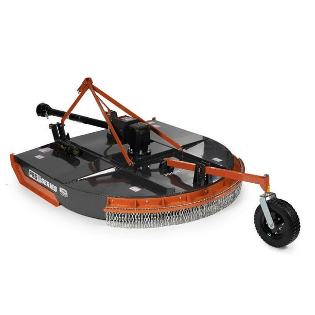 Titan Attachments 6 FT PRO Series Compact Rotary Brush Cutter, Slip
