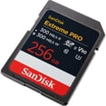 thumbnail image 2 of Tarjeta de memoria SanDisk Extreme PRO SDXC UHS-II 256GB V90 8K, 2 of 6