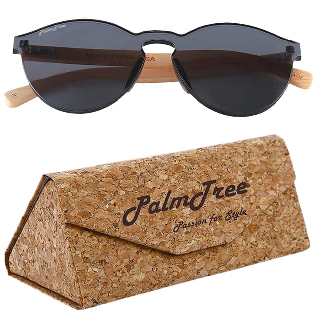 Lentes para Sol VentDepot Freedom Black UV400 Policarbonato Madera de Bambú