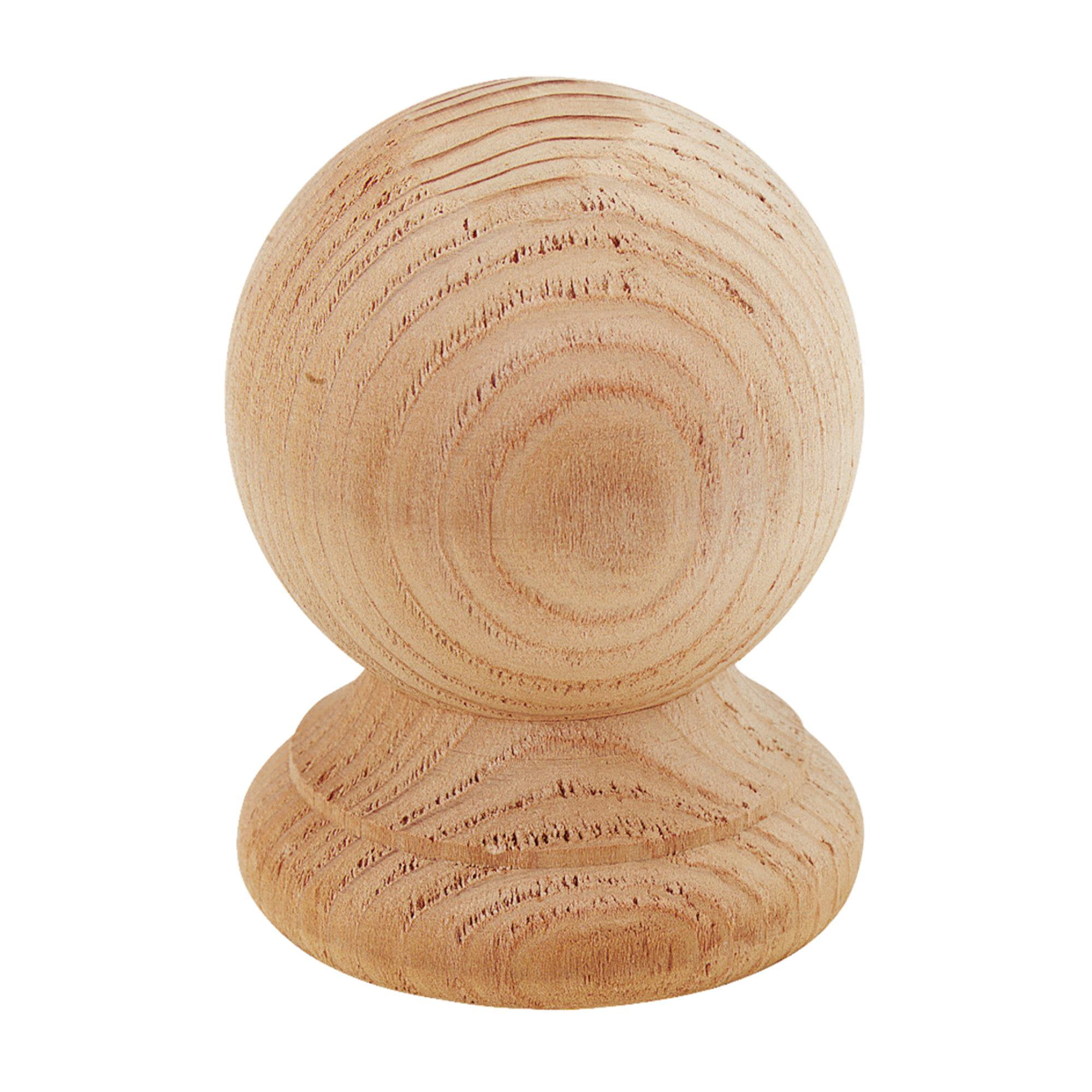 Cedar Ball Top Post Cap