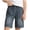 ZA-Dark Blue-mkosplrt baggy bermuda shorts, variant on Jean Bermuda Shorts for Kids 5-15Y Washed Pull on Denim Shorts Elastic Waist Baggy Straight Wide Leg Knee Length Shorts with Pocket