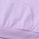 thumbnail image 3 of Gibobby Sudadera con capucha Otoño Inviernopara niñas pequeñas, sudadera de lana para niños, vestido de Color con capucha para bebés, abrigo superior, To(Morado, 4-5 Años), 3 of 5